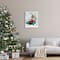Stupell Industries Let It Snow Moose Sleigh Canvas Wall Art